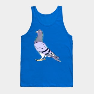 Christmas Pigeon Tank Top